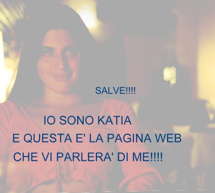 Katia in primo piano