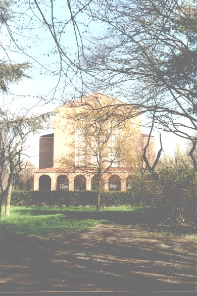 Veduta della chiesa di Marghera